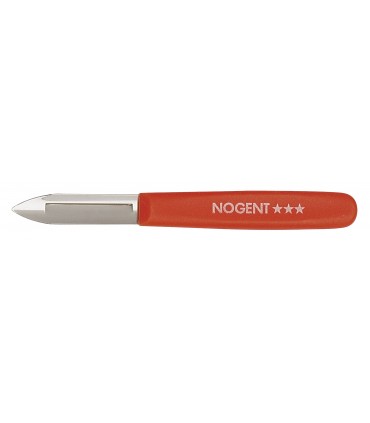 Nogent 3554 Boite de 20 éplucheur Classic 6 cm Bakélite Orange
