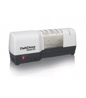 Chef's choice cc.270 Aiguiseur lame mod 1 : pré-aiguisage électrique - mod 2 : aiguisage électrique - mod 3 : affilage manuel