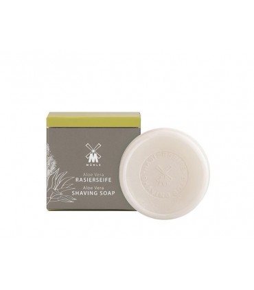 Mühle rsav Savon à raser MUHLE, à l'aloe vera. Poids : 65 g.