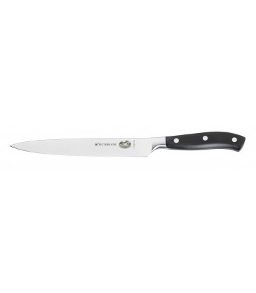 Victorinox 7.7203.20g Couteau tranchelard,  lame 20 cm, manche en polyoxyméthylène (POM)