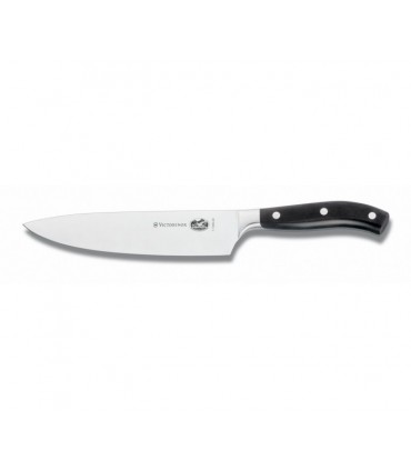 Victorinox 7.7403.15g Couteau chef/cuisine forgé « Grand Maître », lame 15 cm, manche en polyoxyméthylène (POM