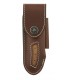 Max Capdebarthes 49812 Etui « T » cuir pérou, port horiz/verti. pour modèles « Le Thiers » et Laguiole jusqu'à 12 cm de manche.