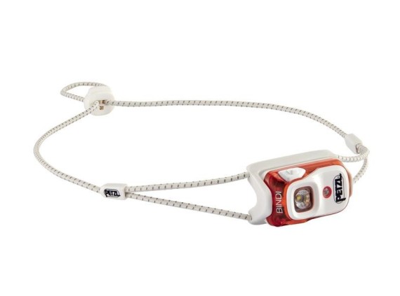 petzl e102aa01 Lampe frontale Bindi orange ultra-légère, compacte et rechar. destinée activités quotidiennes. 200 lumens.